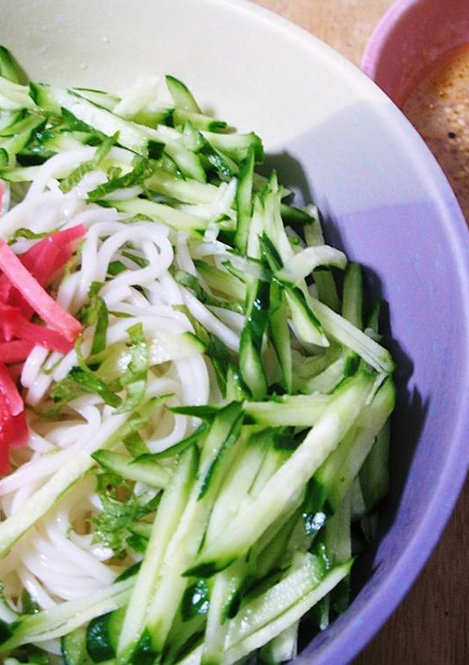 しそときゅうりのさっぱりそうめん♪-レシピのメイン写真