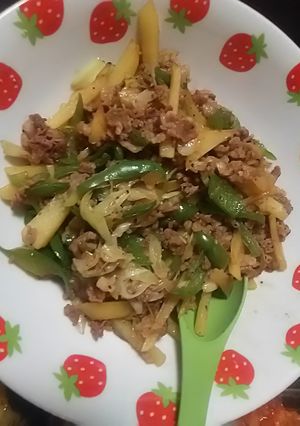 牛肉ポテト炒め-レシピのメイン写真