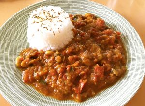 市販のルウを使わないヘルシー夏野菜カレー-レシピのメイン写真