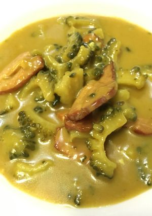 簡単ヘルシー！ ゴーヤとベーコンのカレー-レシピのメイン写真