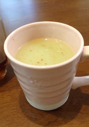 メープルと玄米茶のホットラテ-レシピのメイン写真