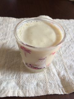 ダイエットにも!お砂糖なしバナナシェイク-レシピのメイン写真