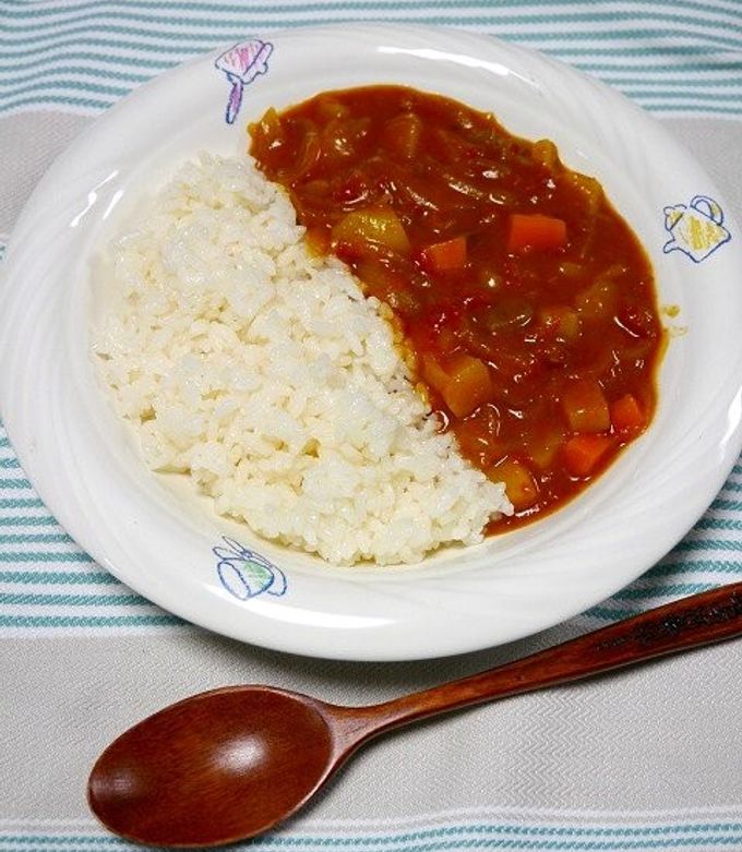 簡単！一晩寝かした風裏技☆トマトカレー-レシピのメイン写真