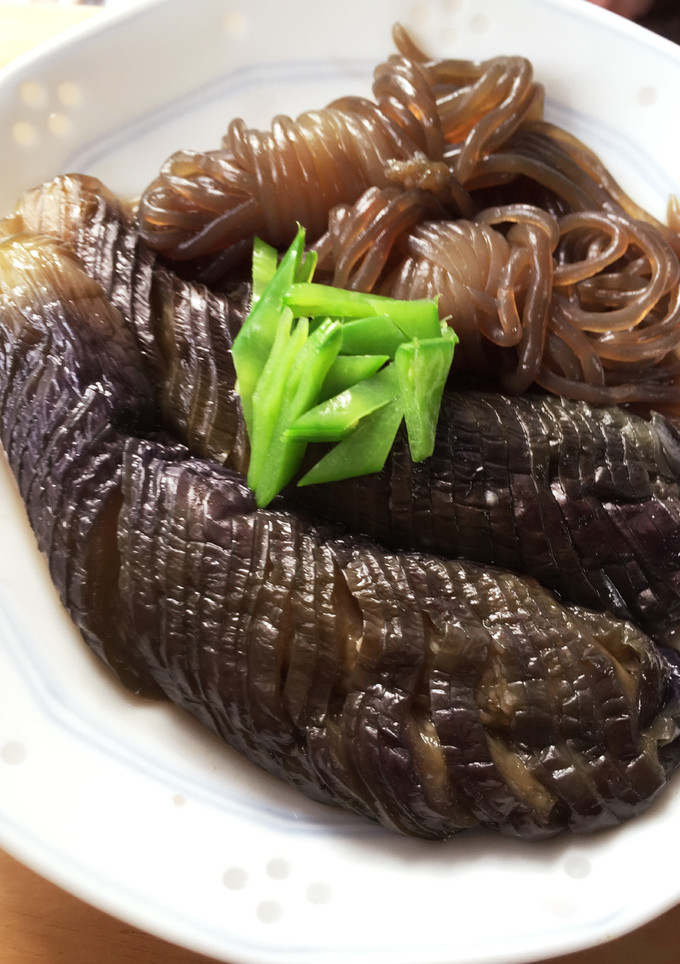 茅乃舎出汁で。茄子と白滝の煮浸し-レシピのメイン写真