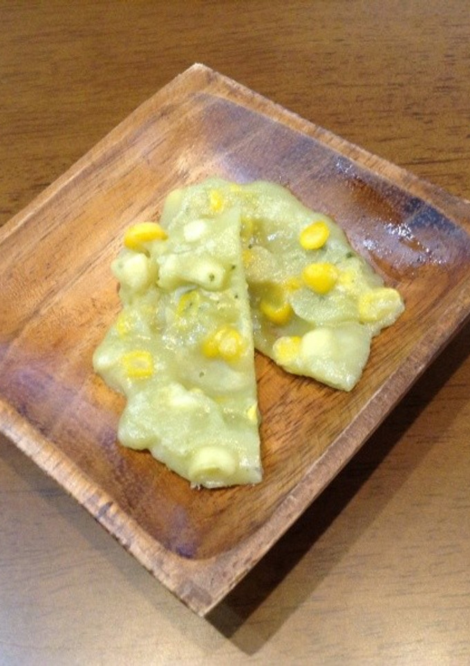 とうもろこしたっぷりの玄米茶お焼き-レシピのメイン写真