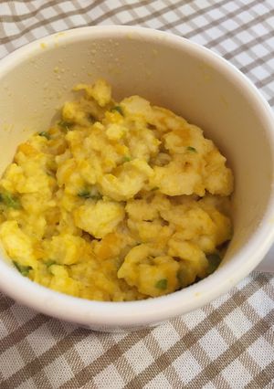 離乳食に♡かぼちゃと野菜のパン粥-レシピのメイン写真
