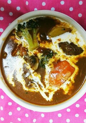 根野菜多めの煮込んだビーフシチュー-レシピのメイン写真