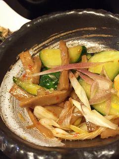 ビールが美味い!胡瓜とメンマのピリ辛炒め-レシピのメイン写真