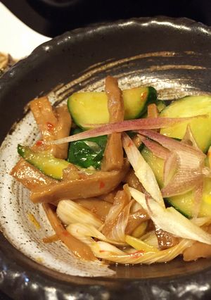 ビールが美味い！胡瓜とメンマのピリ辛炒め-レシピのメイン写真