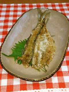 パリパリ 鯵の骨煎餅-レシピのメイン写真