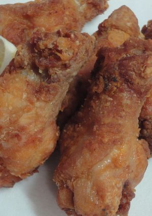 骨付き鶏肉で！大人のピリ辛フライドチキン-レシピのメイン写真