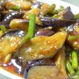 キムチの素でナス炒め