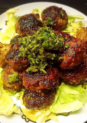 びくドン風ハンバーグ-レシピのメイン写真