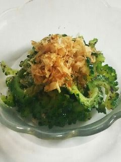 ゴーヤのゆかりポン酢和え-レシピのメイン写真