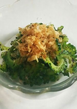 ゴーヤのゆかりポン酢和え-レシピのメイン写真