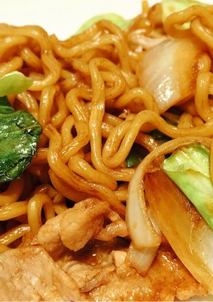 ベタベタしない屋台の焼きそば(o^^o)-レシピのメイン写真