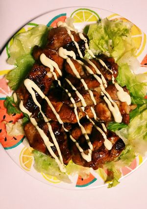 甘くないチキンの照り焼き-レシピのメイン写真