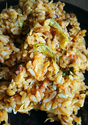 簡単！すぐ出来る！パラパラ納豆キムチ炒飯-レシピのメイン写真