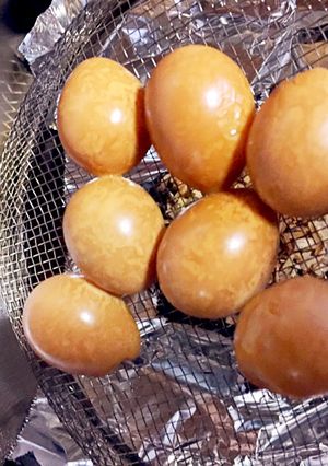ちょ〜簡単！スモーカーいらずのくんたま！-レシピのメイン写真