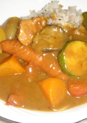 ルクで簡単☆大きめ野菜☆カレー-レシピのメイン写真