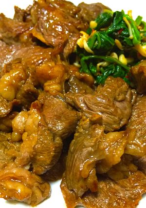 牛肉のオイスターソース漬け中華風ステーキ-レシピのメイン写真