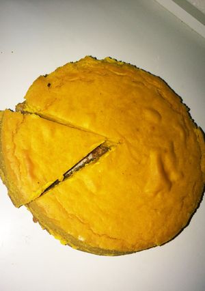 材料３つ☆簡単かぼちゃチーズケーキ-レシピのメイン写真
