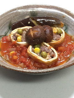 うすあげロールのトマト煮-レシピのメイン写真