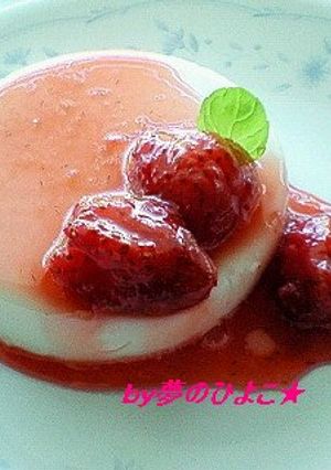 簡単!ブラマンジェ★メープルシロップ味-レシピのメイン写真