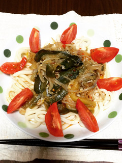 さっぱり!ナムルうどん-レシピのメイン写真