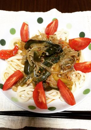 さっぱり!ナムルうどん-レシピのメイン写真