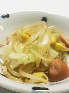 大豆もやしとキャベツ炒め-レシピのメイン写真