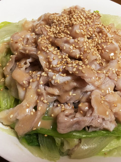 豚しゃぶレタス-レシピのメイン写真