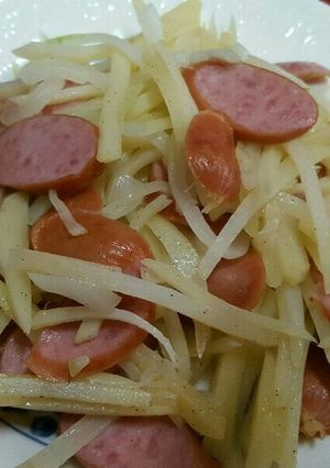【超簡単！じゃが芋炒め】-レシピのメイン写真