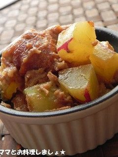 炊飯器で簡単★さつま芋ミロパンプディング-レシピのメイン写真