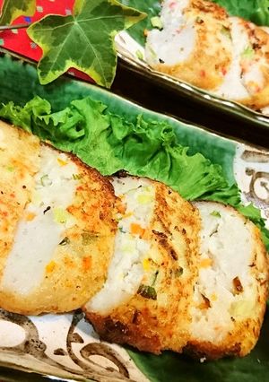 簡単★時短【さつまあげ・おろし生姜醤油】-レシピのメイン写真