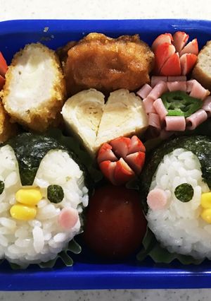 ☆キャラ弁☆ペンギン-レシピのメイン写真