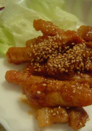 ☆懐かしい給食の味？！豚肉の甘辛揚げ☆-レシピのメイン写真