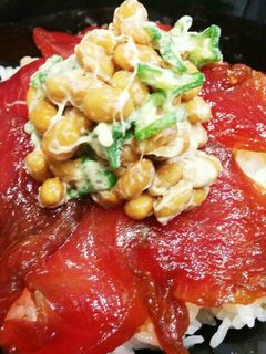 マグロ納豆丼-レシピのメイン写真