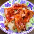 豚バラ肉とキャベツのヘルシー丼