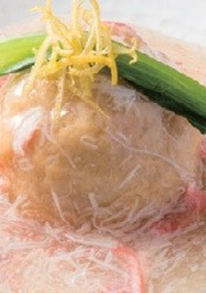 加賀蓮根の飛竜頭　カニ生姜あんかけ-レシピのメイン写真