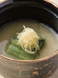 小松菜と生姜の味噌汁-レシピのメイン写真