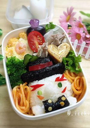 キャラ弁！おしゃれマッドハッター-レシピのメイン写真