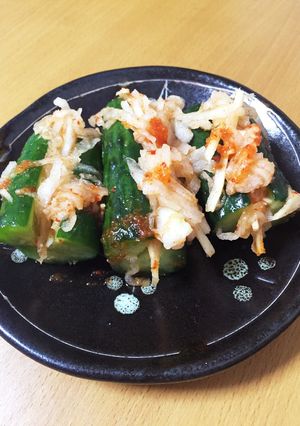 生姜たっぷり『オイキムチ』-レシピのメイン写真