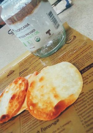 ココナッツ香る♪餃子の皮パリパリやき-レシピのメイン写真