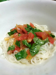 素麺de冷製トマト-レシピのメイン写真
