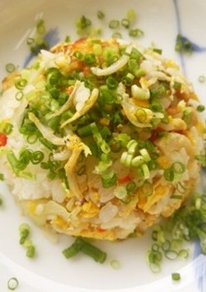 ちりめんじゃこ（しらす）のシンプル焼き飯-レシピのメイン写真