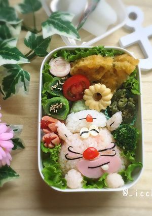 キャラ弁！ハクション大魔王-レシピのメイン写真