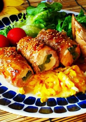 豚肉の中にゴーヤと豆腐✨-レシピのメイン写真