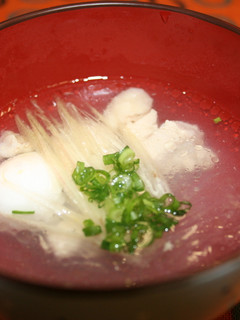 鶏肉と春雨のお吸い物-レシピのメイン写真