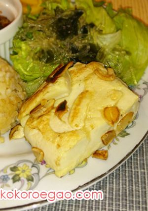 豆腐のガーリックステーキ-レシピのメイン写真